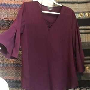 Purple Van Heusen blouse!